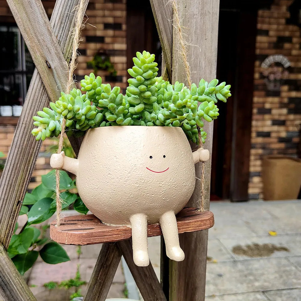Jardinière suspendue, Pot à Fleurs Suspendu