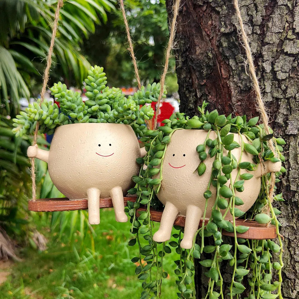 Jardinière suspendue, Pot à Fleurs Suspendu