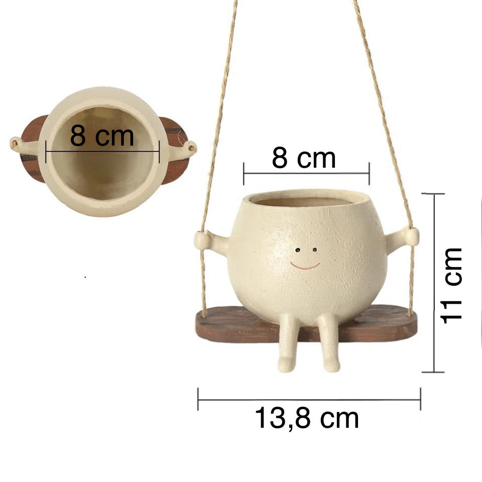 Jardinière suspendue, Pot à Fleurs Suspendu